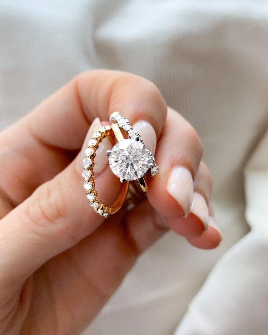 unique wedding rings for women diamond