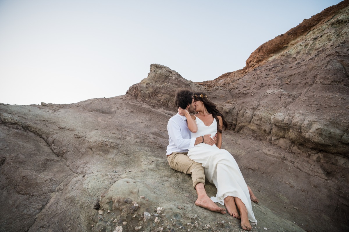 Intimate Destination Wedding On A Secluded Greek Island