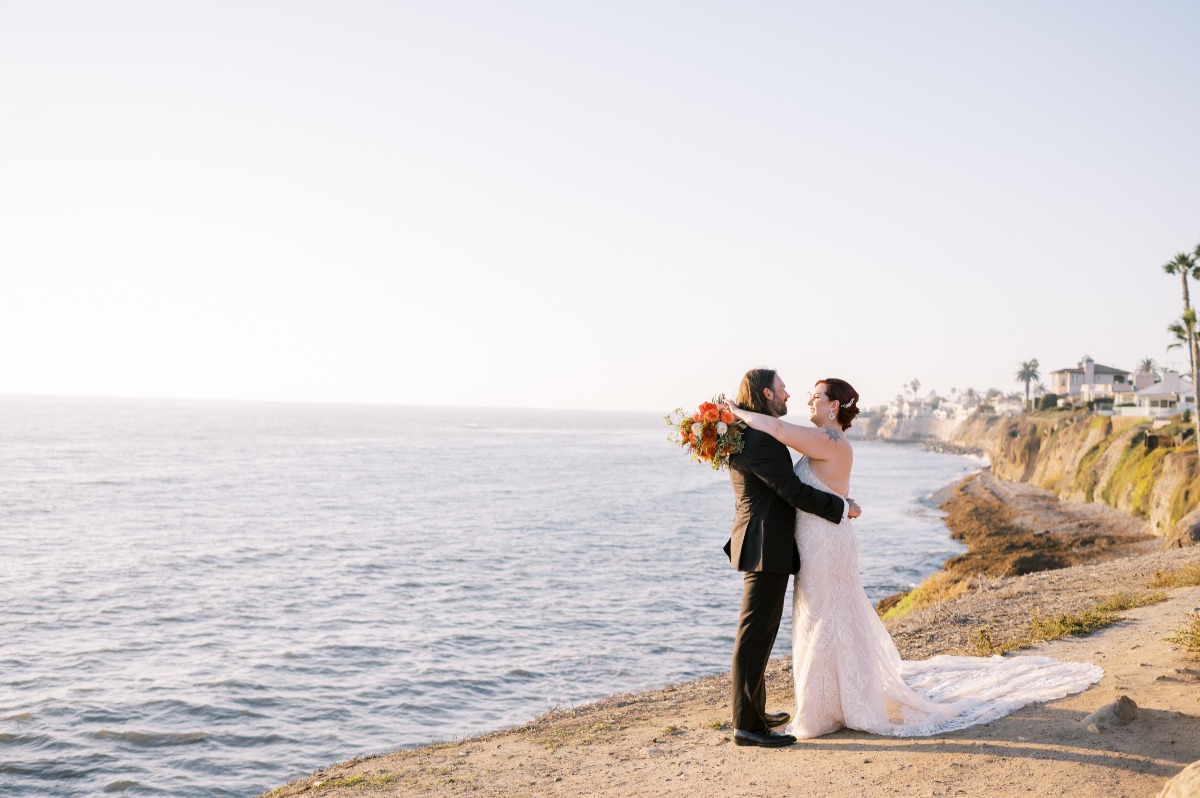 This Chic Micro Wedding On The San Diego Coast Was Only 15K