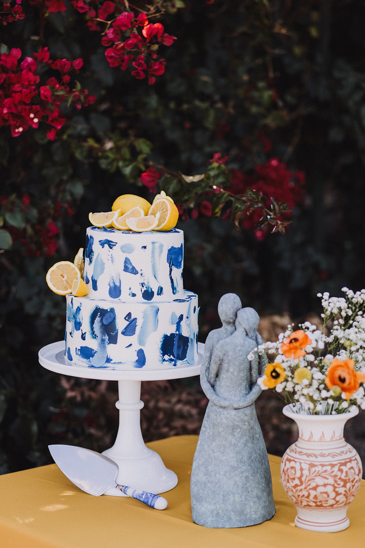 Intention-Filled Colorful Wedding In The Santa Monica Hills