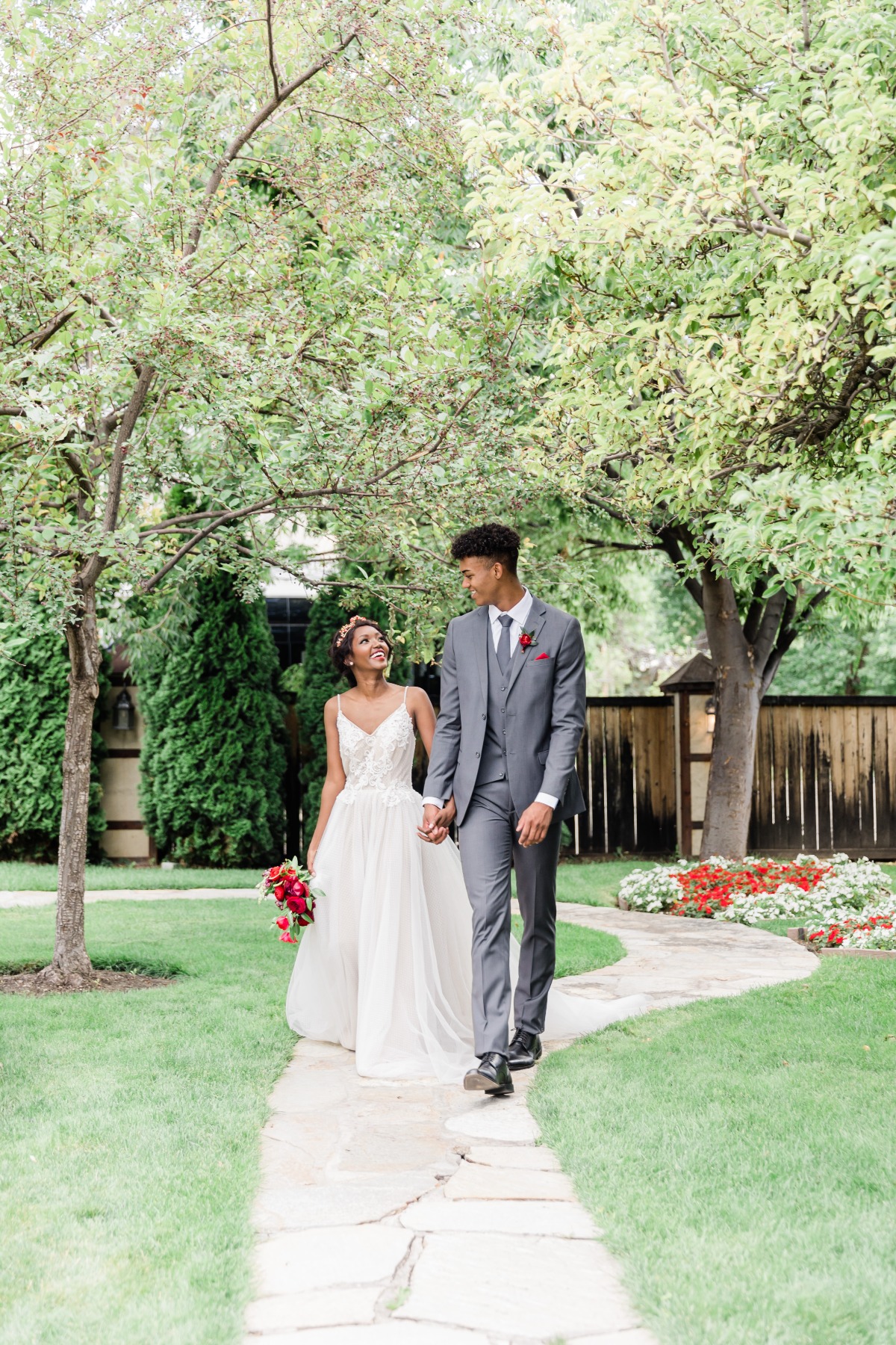 A Rosy Red Wedding Editorial That Stole Our Hearts