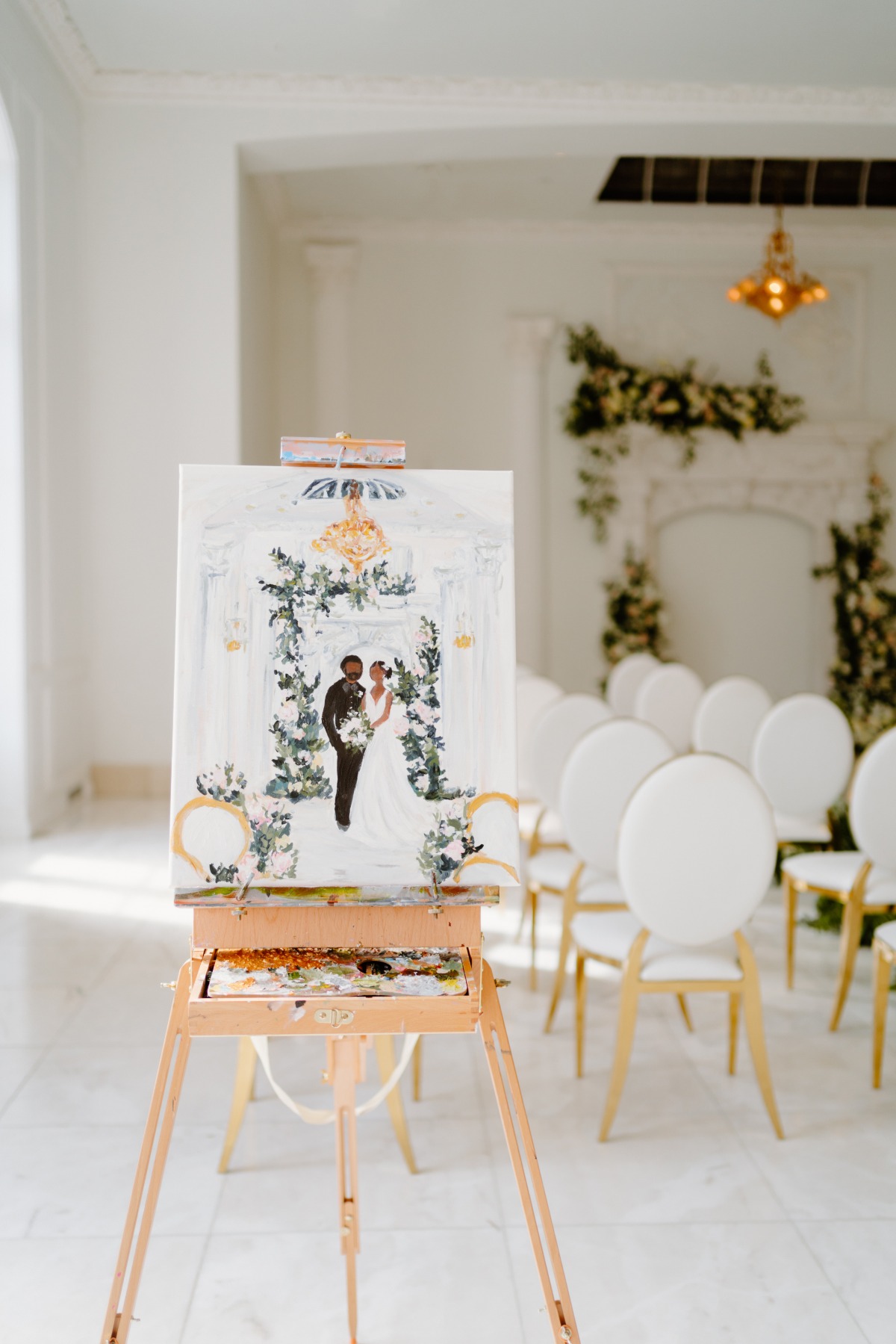 This is Why You Need a Live Painter for Your Wedding