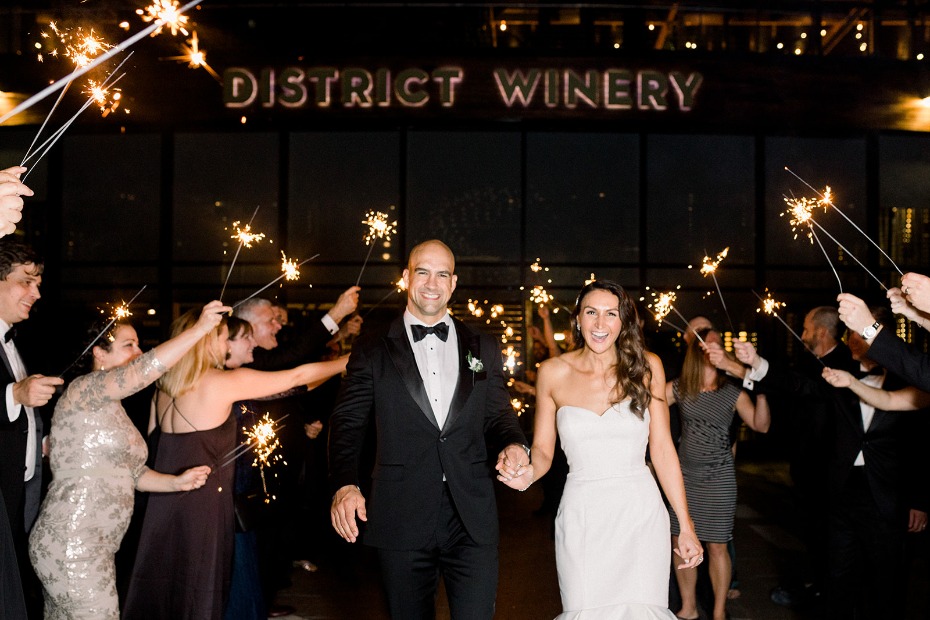 This Real-Life Winery Wedding in Washington D.C. Is Full of Light