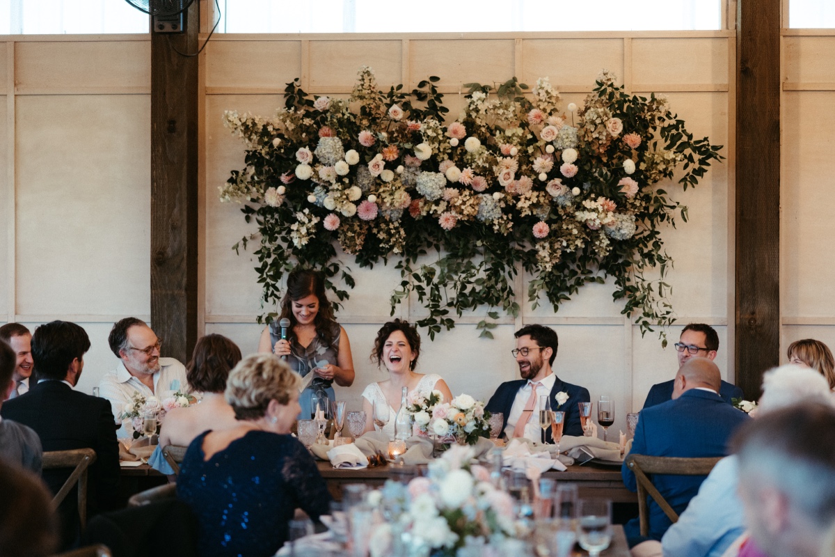 Good Wine Makes For Good Times In This Garden-Inspired Wedding In The Columbia Gorge