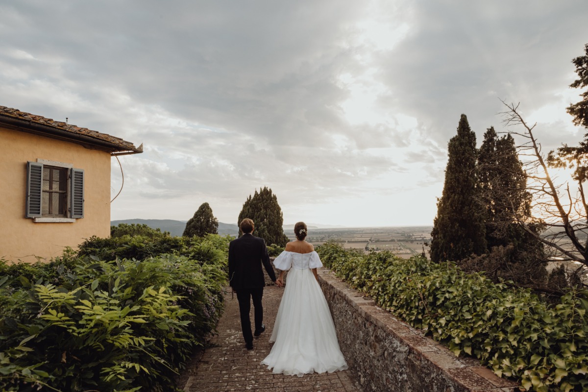 Fairytale Tuscan Wedding In A Castle