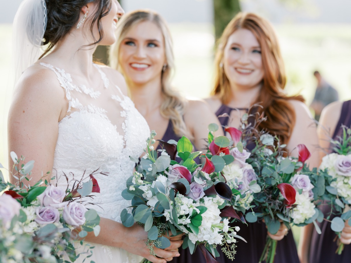 A Rainy Morning Was Good Luck at This Personalized Arkansas Winery Wedding