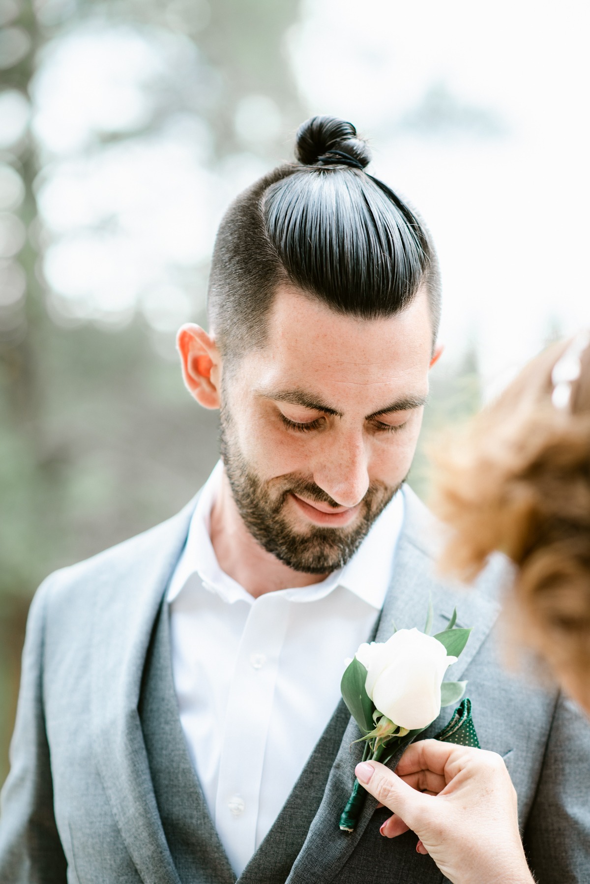 This free-spirited couple got married with their 20 closest friends and family o