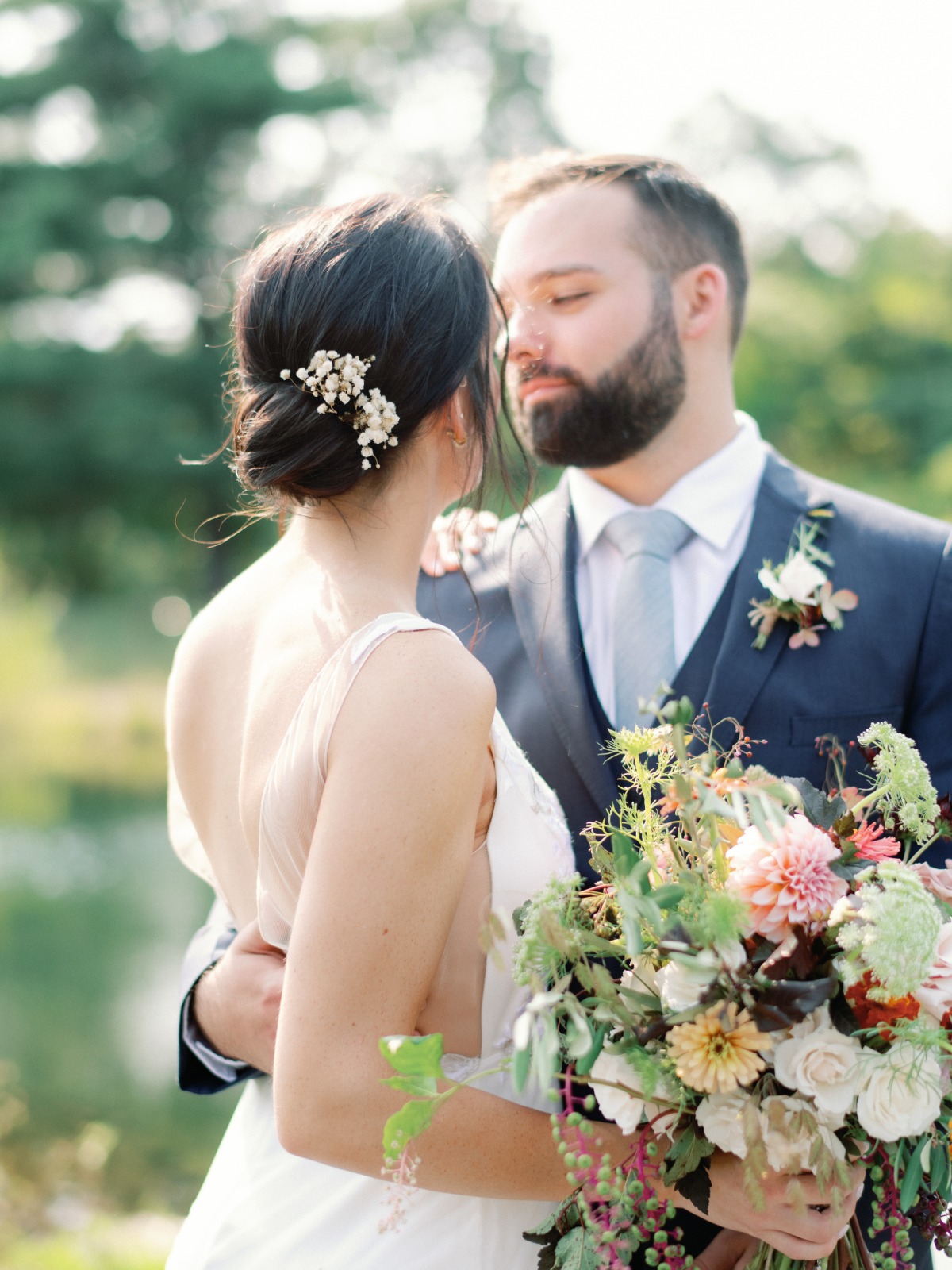 An Elegant, Woodsy Wedding in the Catskills