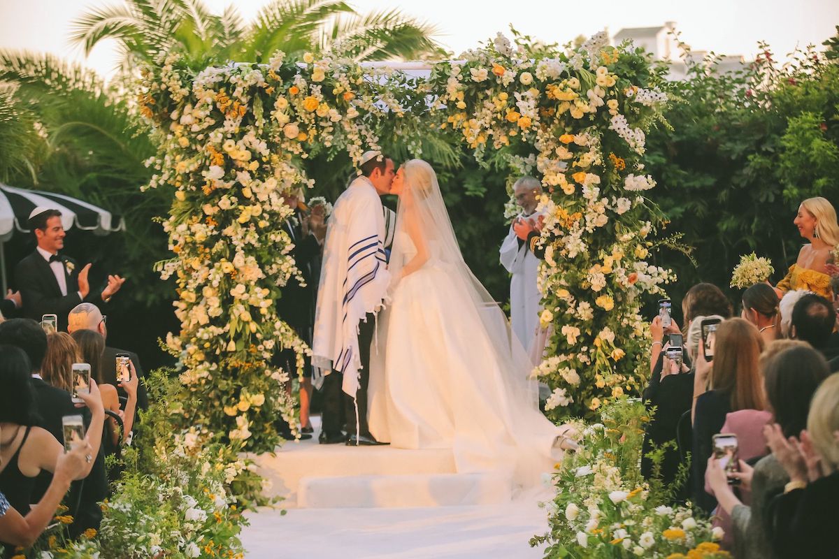 Sydney Azria (of the BCBG Max Azria family) Ties The Knot At LA's Famed Chateau Marmont