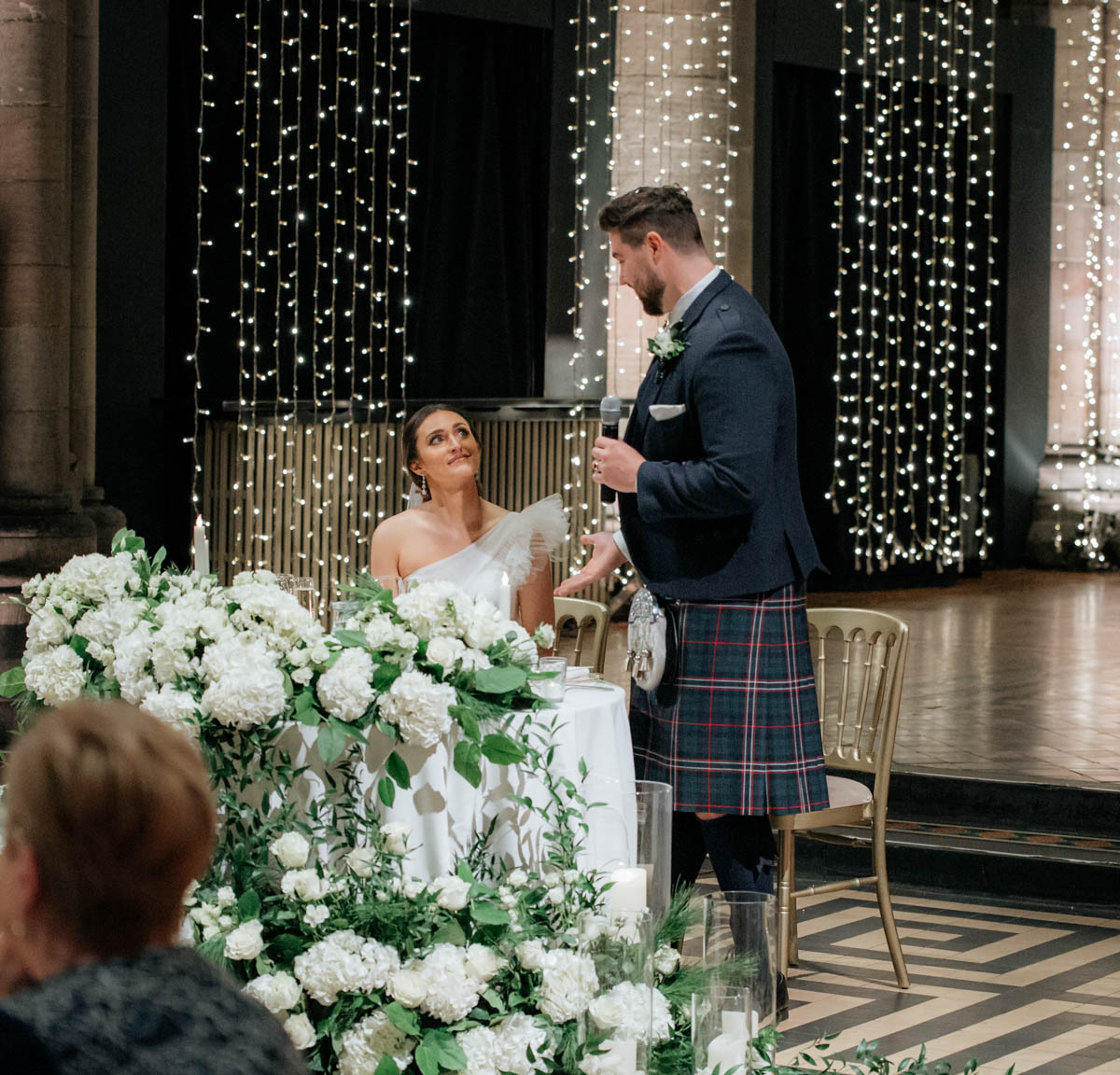 An Elegant Takeover in Edinburgh at this $40,000 Winter Wedding