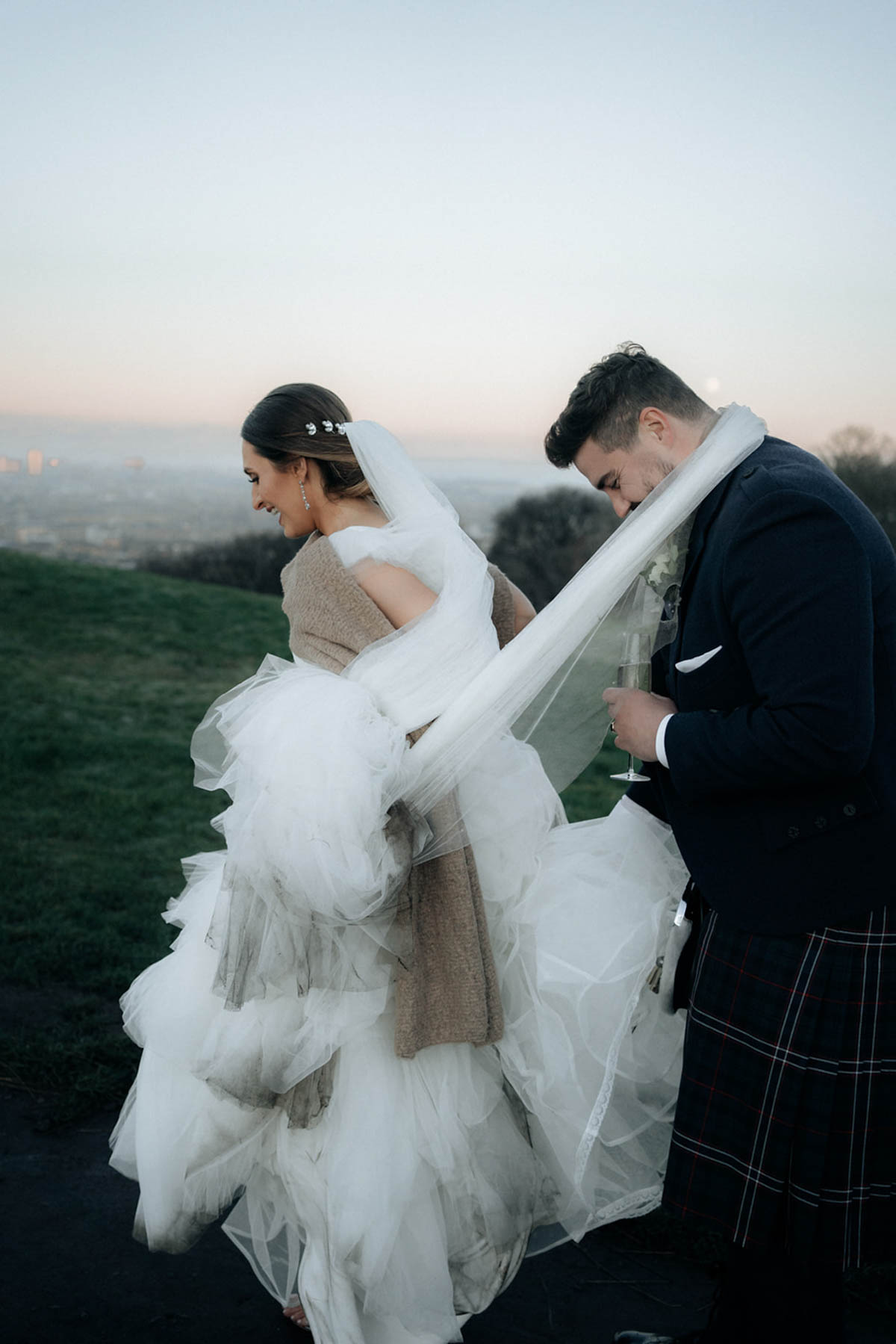 An Elegant Takeover in Edinburgh at this $40,000 Winter Wedding