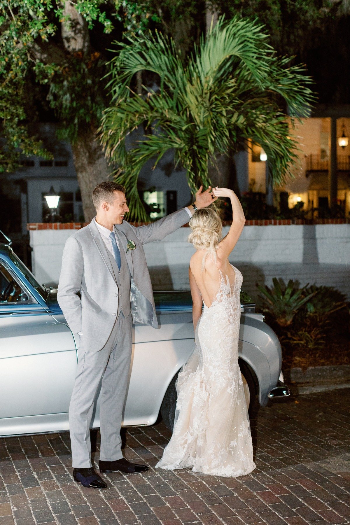 Lovely Pastel Garden Wedding With A Surprise Cake-Cutting Reveal