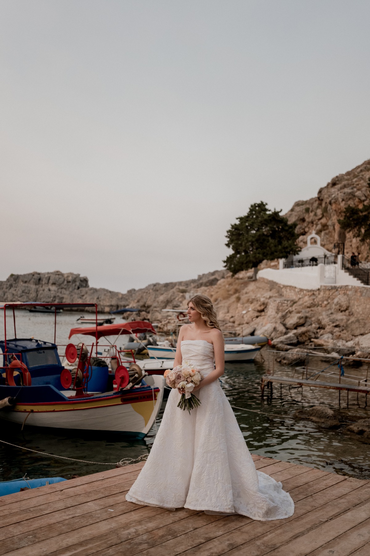 Take in Rhodes through Rose-Colored Glasses for this Romantic Destination Wedding in the Greek Islands