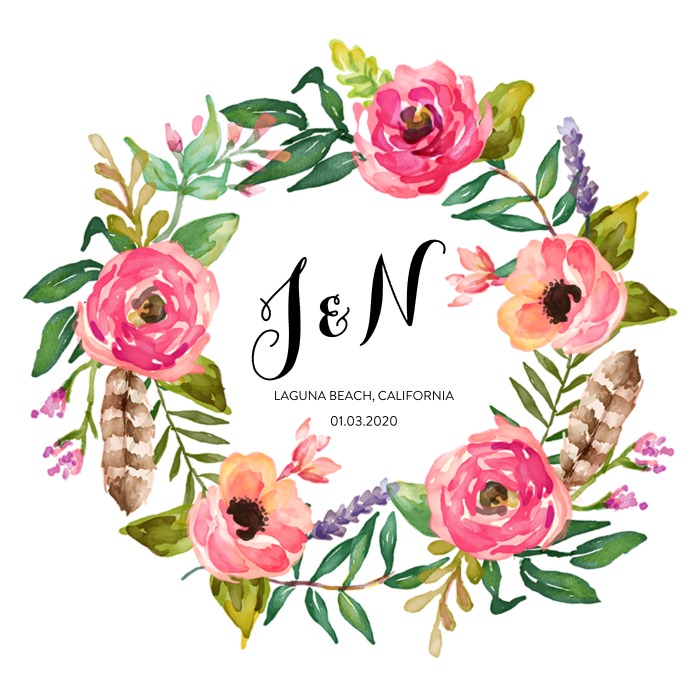 Free Floral Monogram Generator