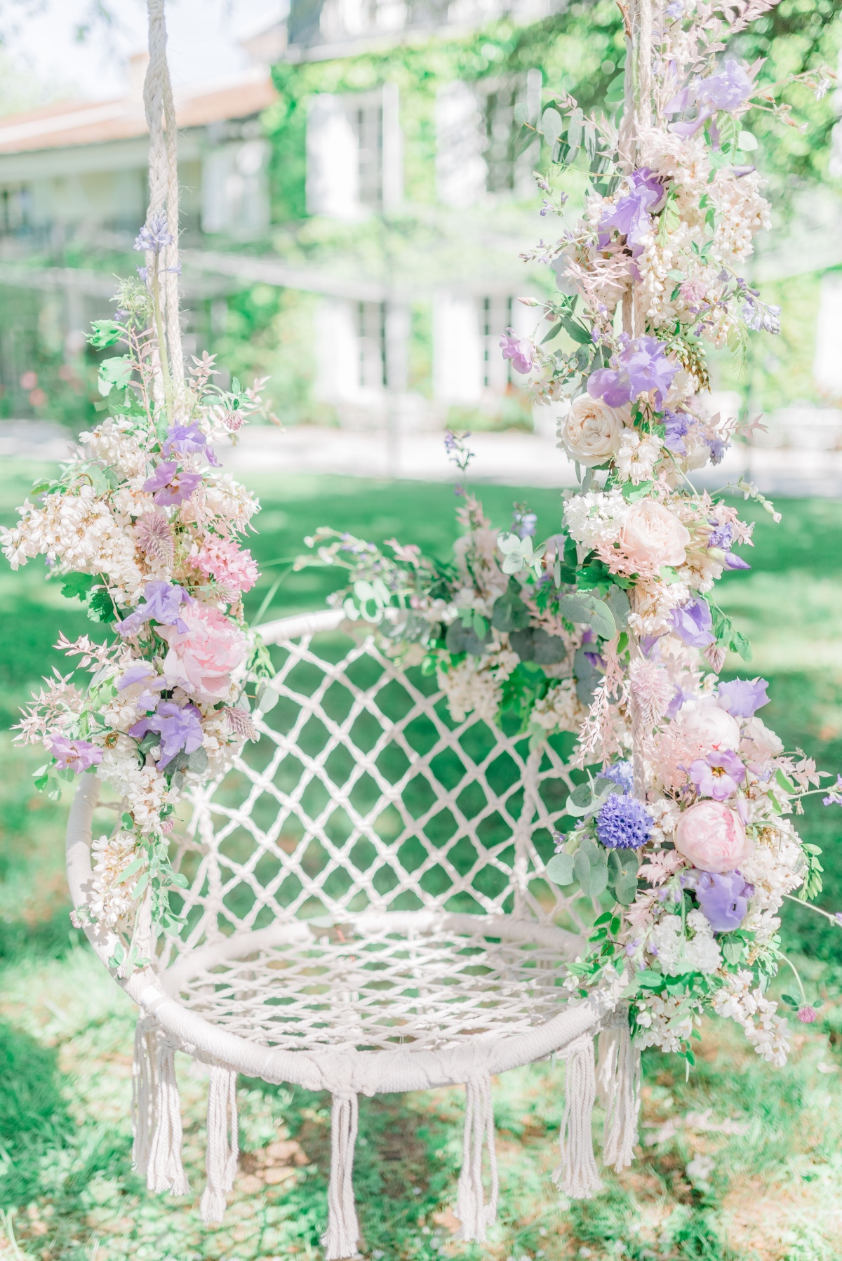 Decorated swing