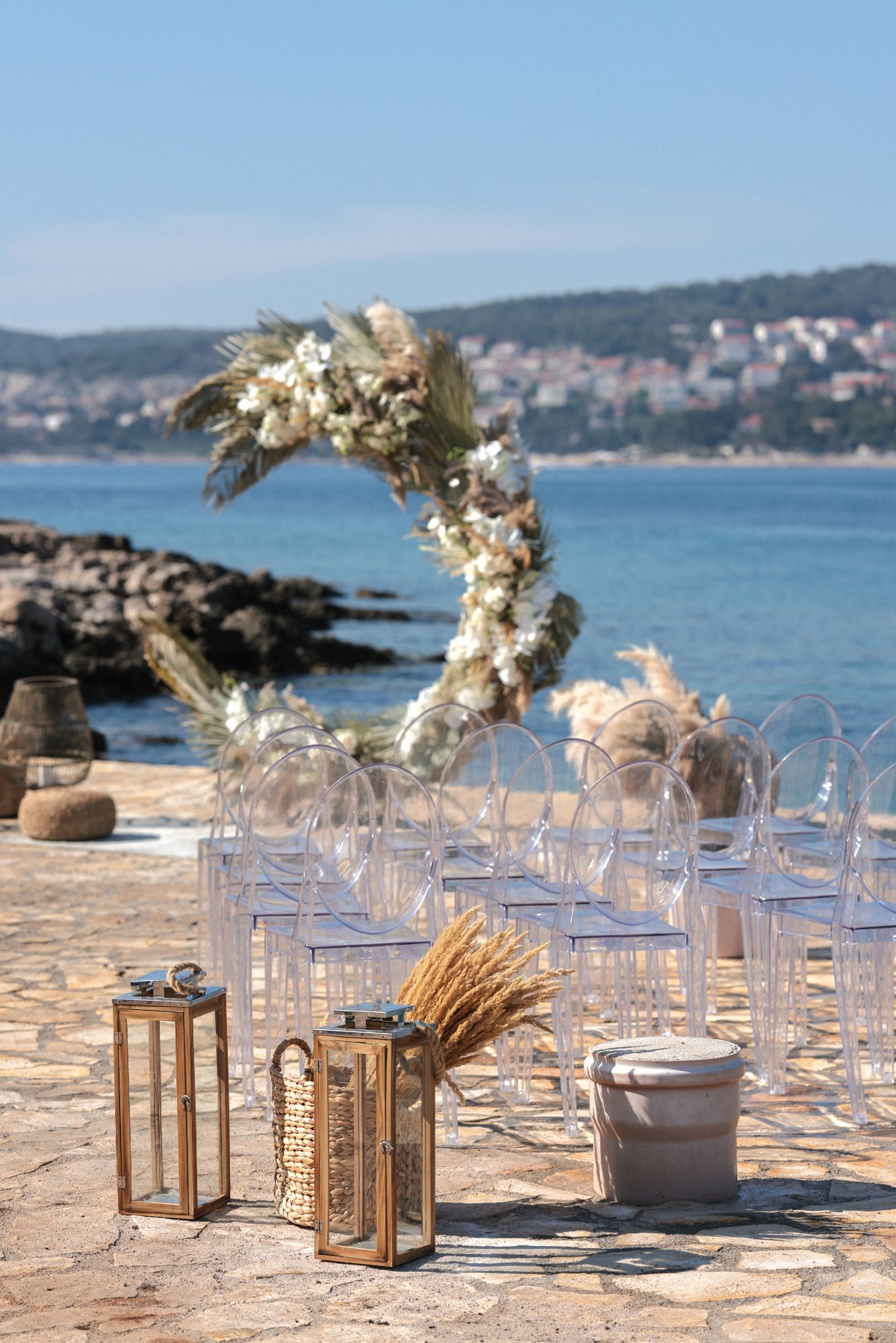 Croatia wedding venue by the water