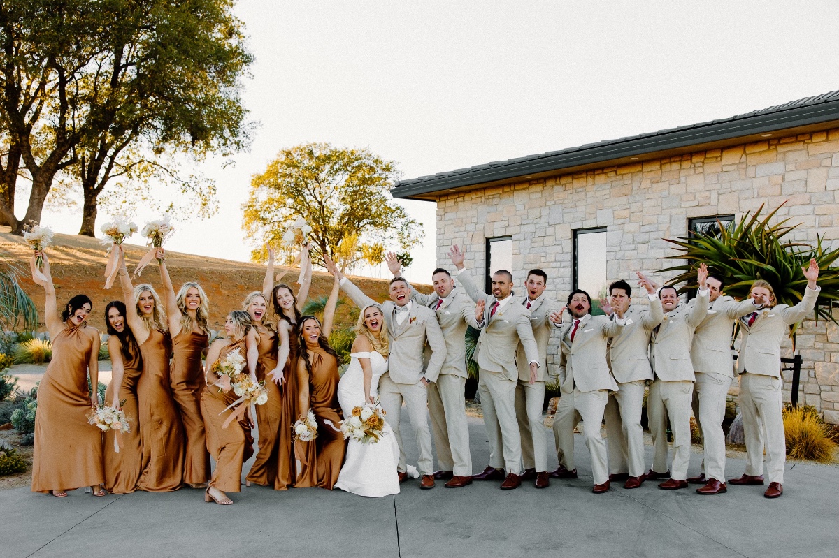 Playful Fall Bridal Party