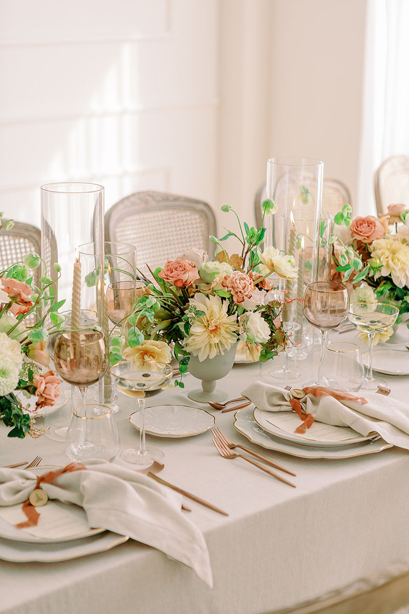 Intimate Wedding Inspo in 'Little Paris' with Feminine and Modern Touches