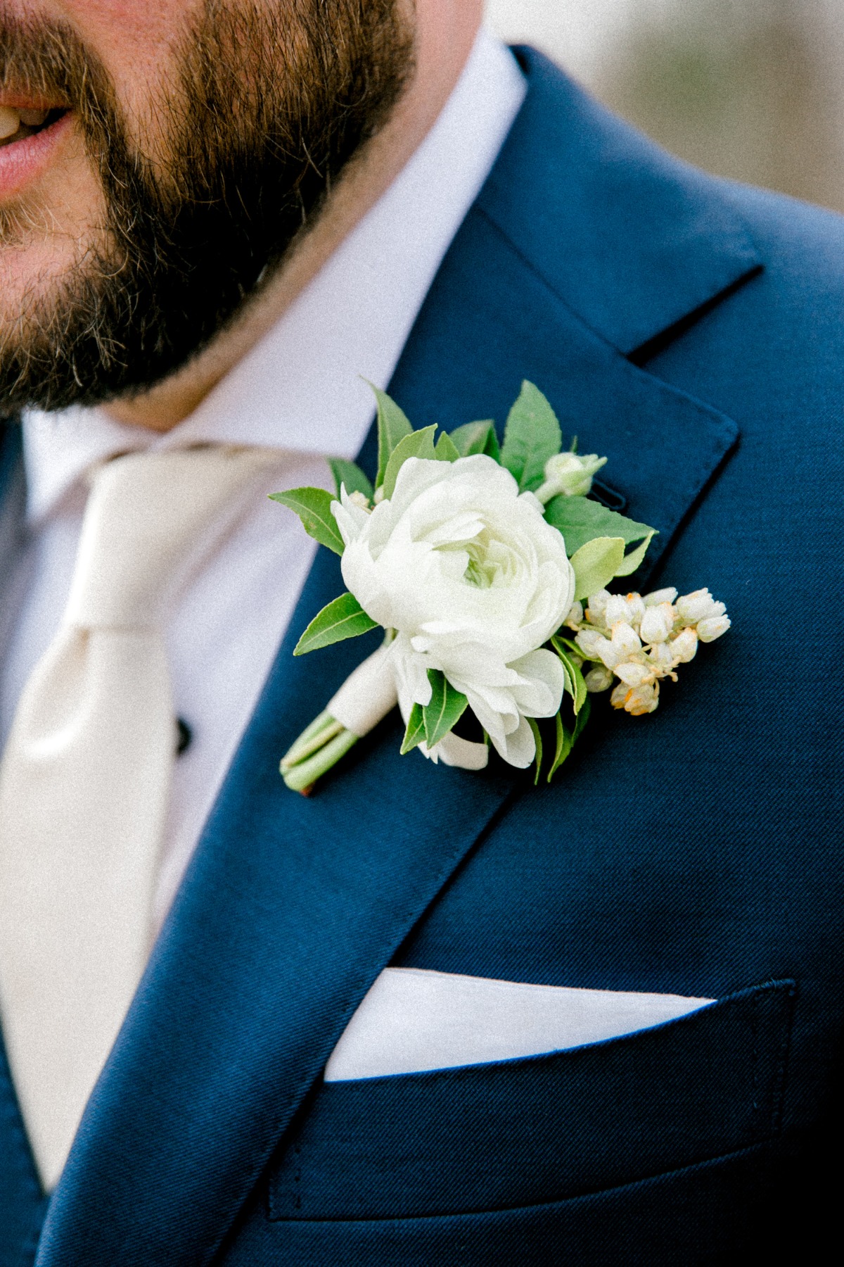 navy blue groom style