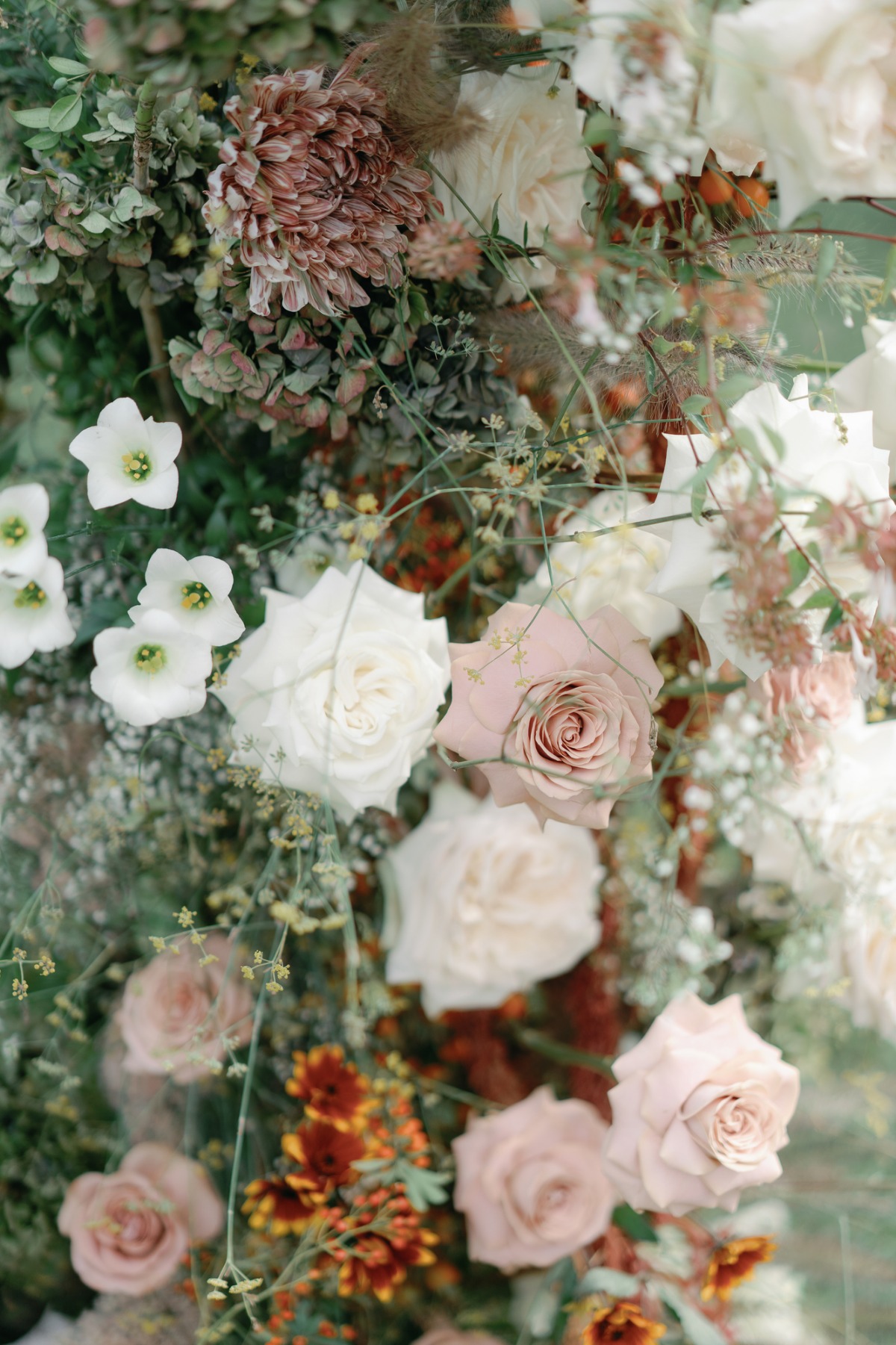 autumn wedding flower inspiration