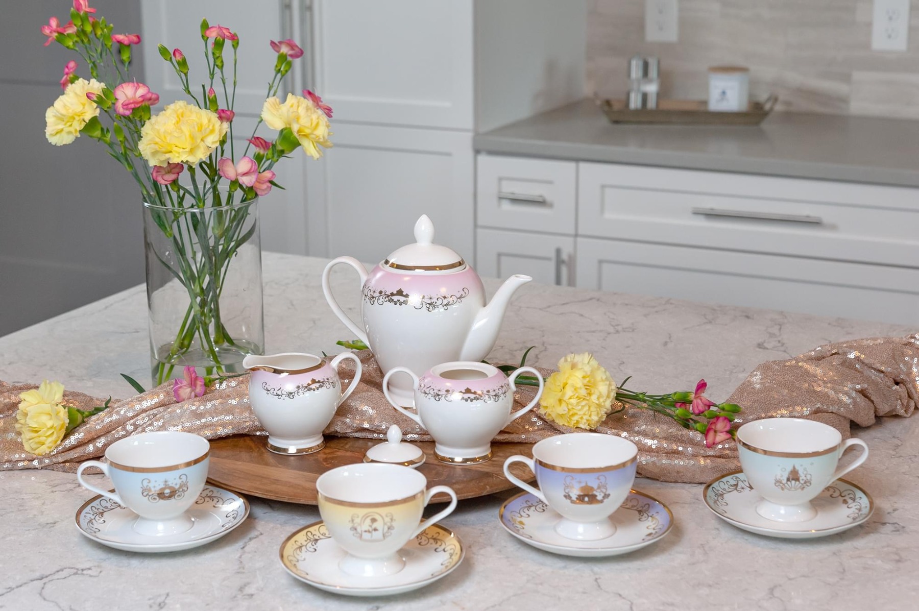 disney themed china tea set