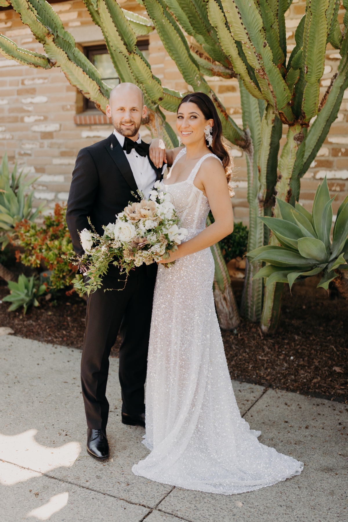 sparkly wedding dress