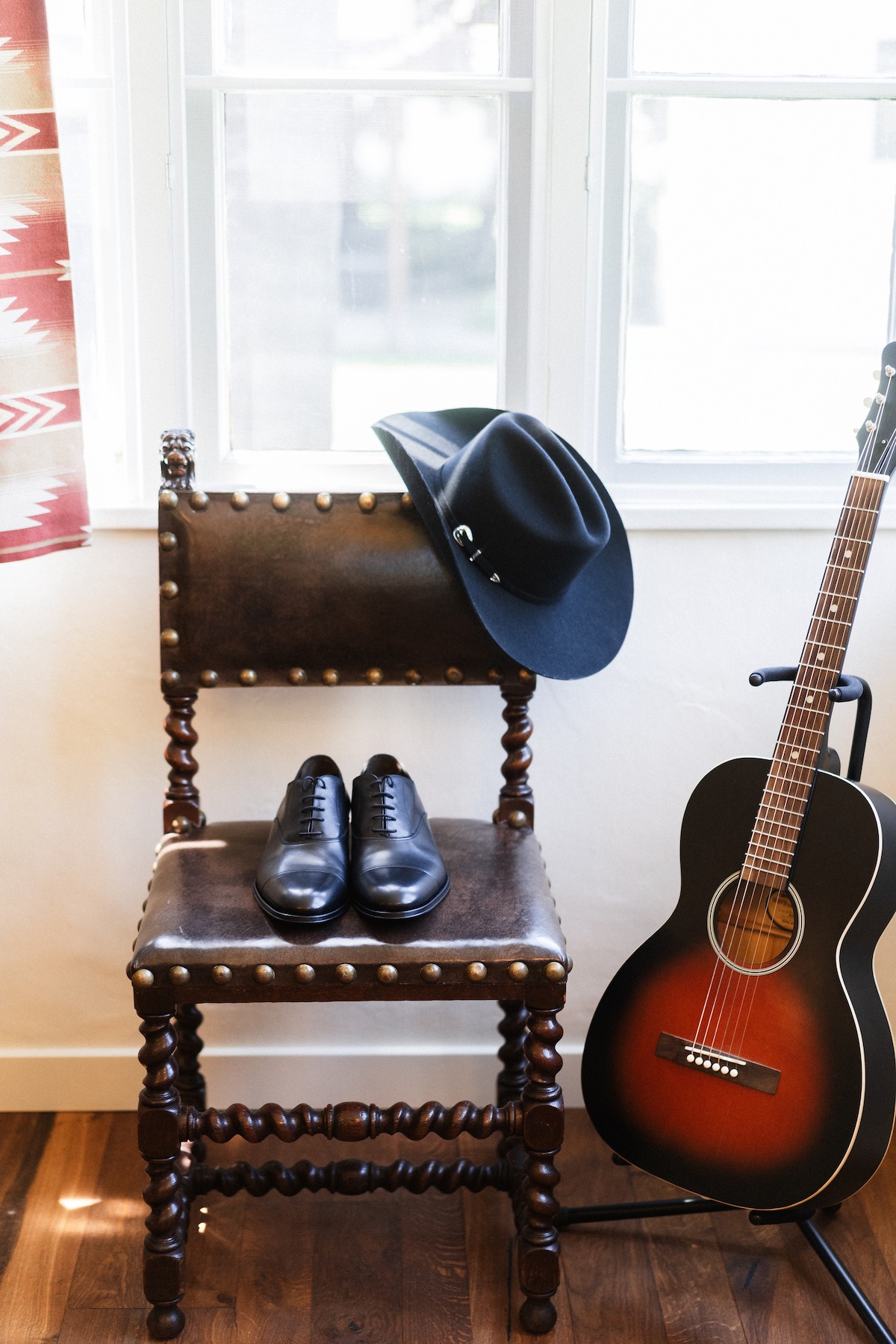 formal black cowboy hat