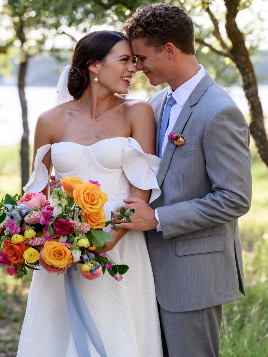 This Texas wedding drew inspo from a forever-classic wedding movie