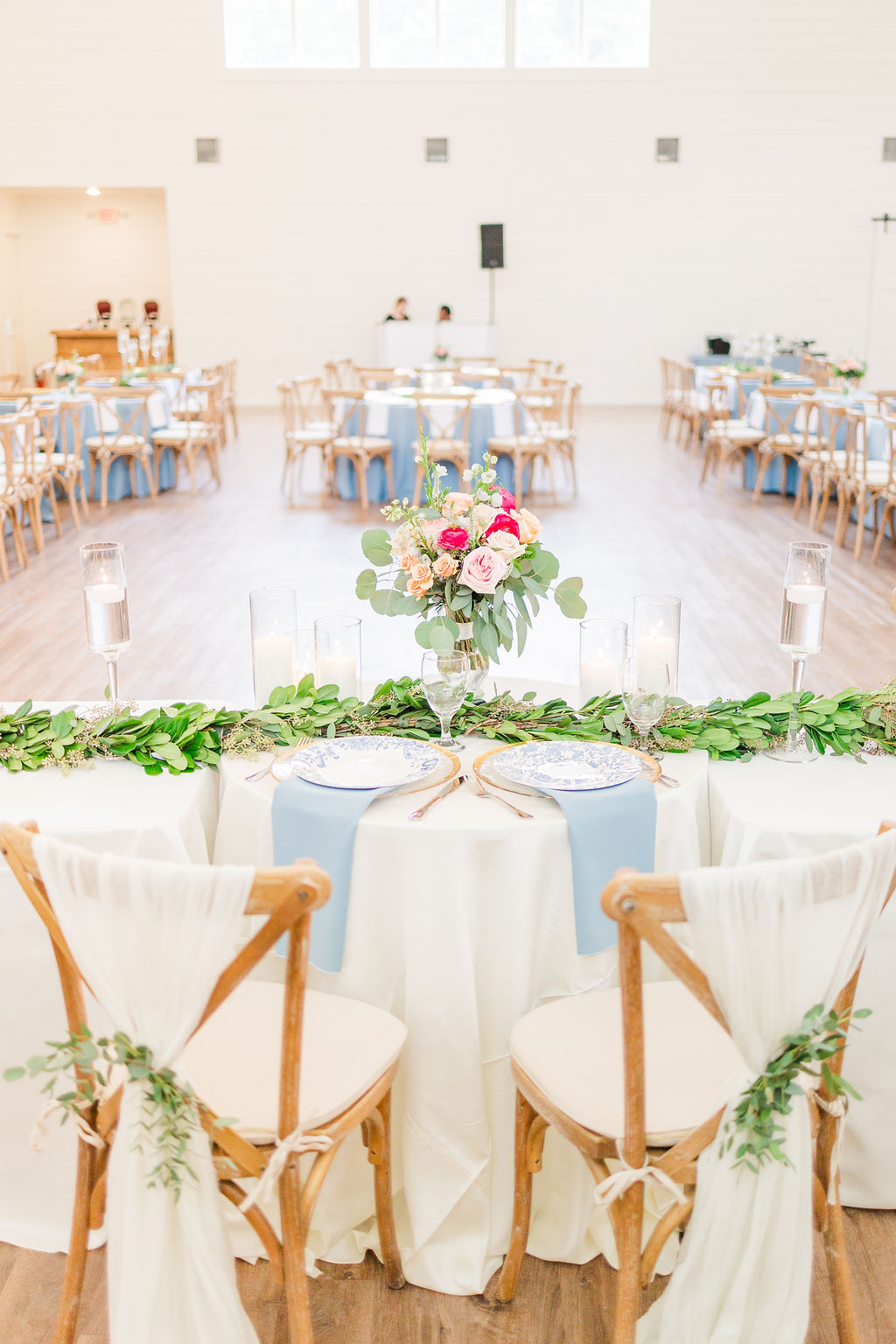 greenery table runner