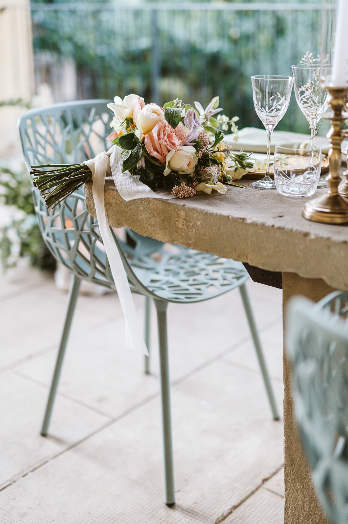 modern sage chairs for reception