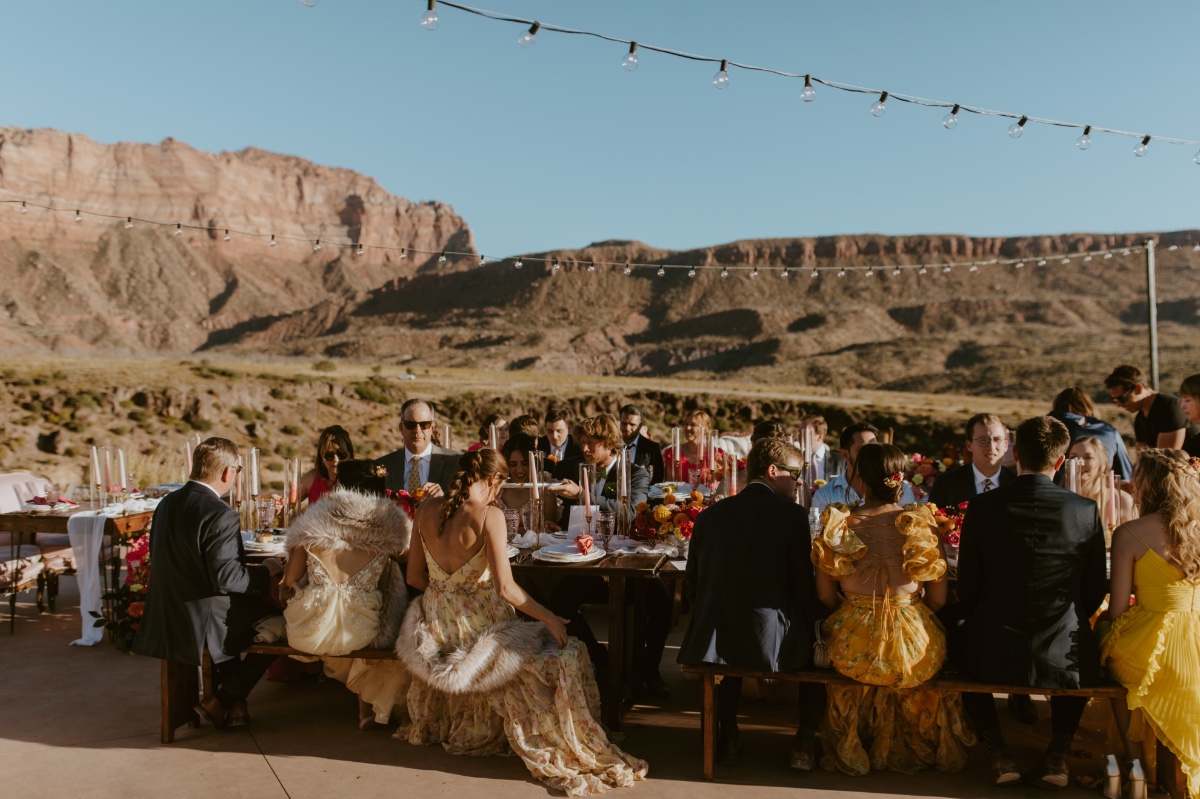 string lights for wedding reception