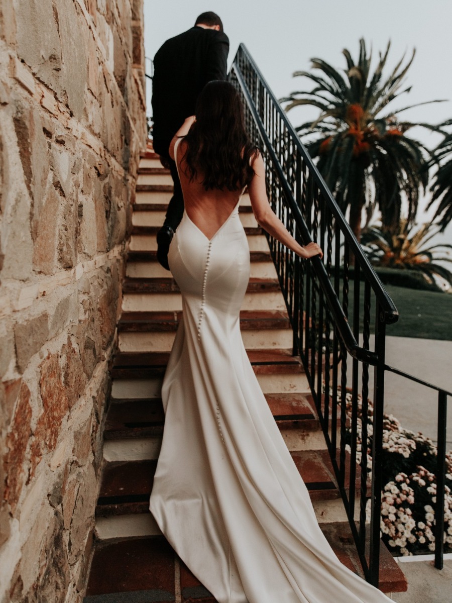 Intimate and sophisticated weekday wedding at the Bel Air Bay Club