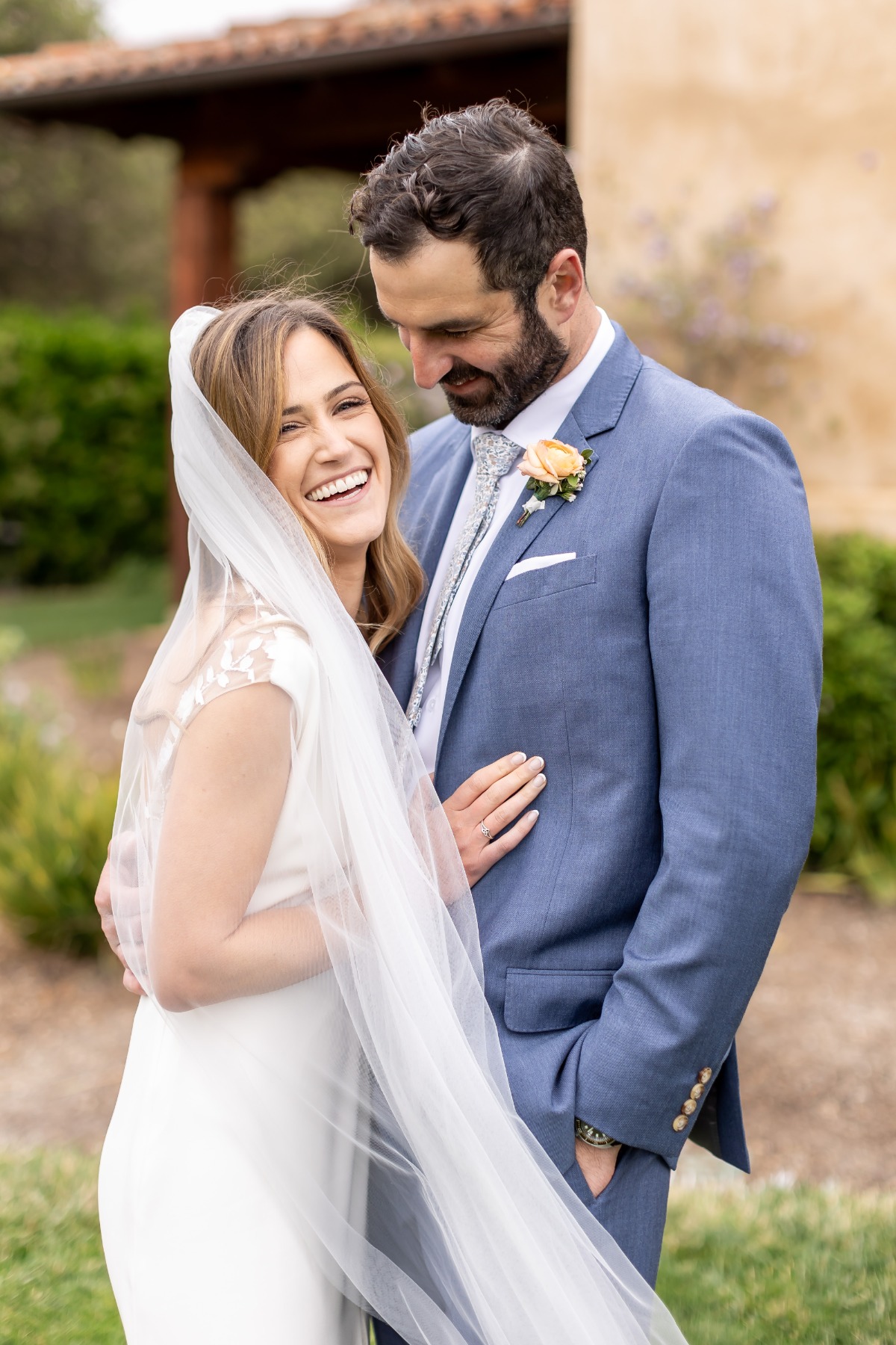 patterned tie for groom