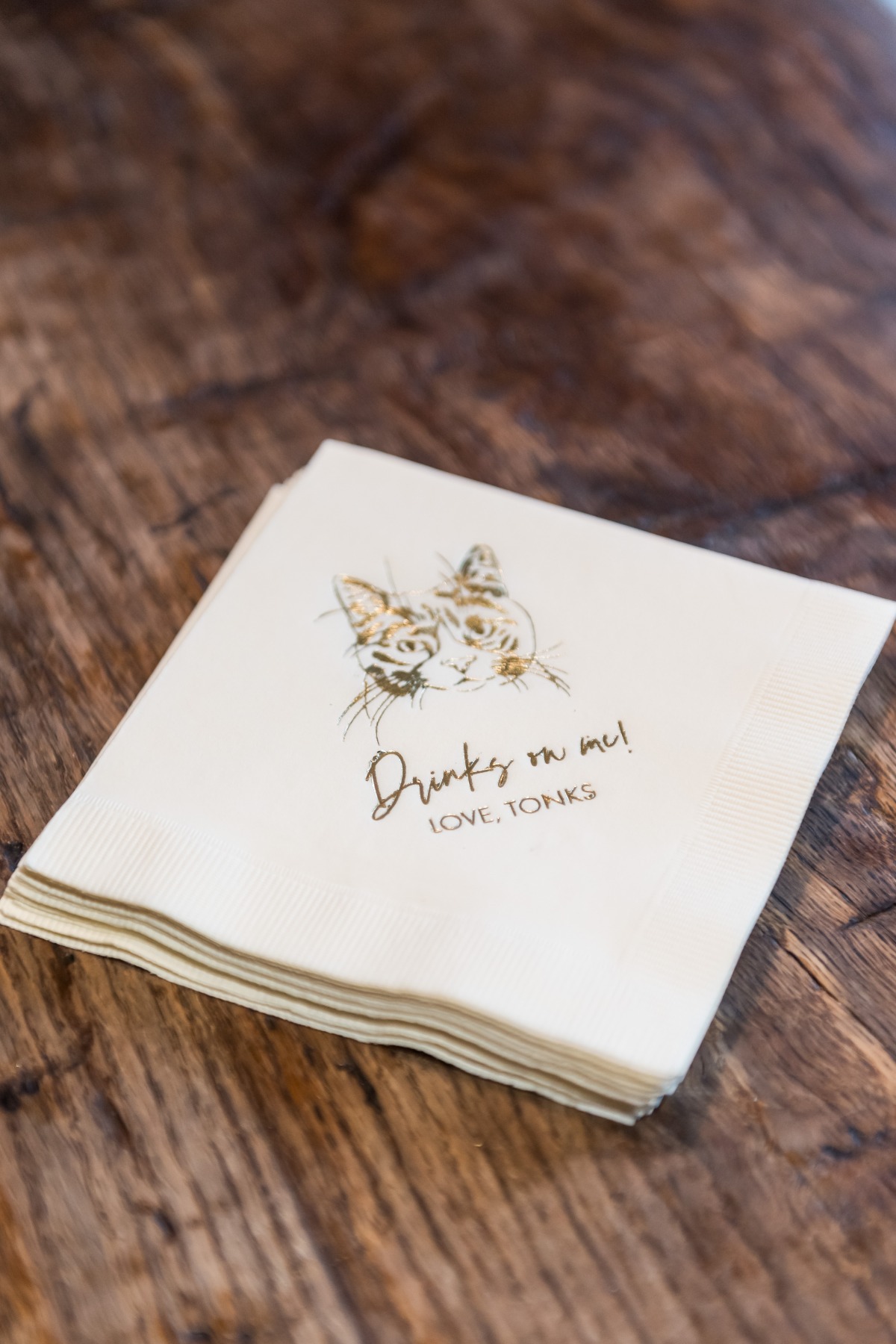 custom bar napkins