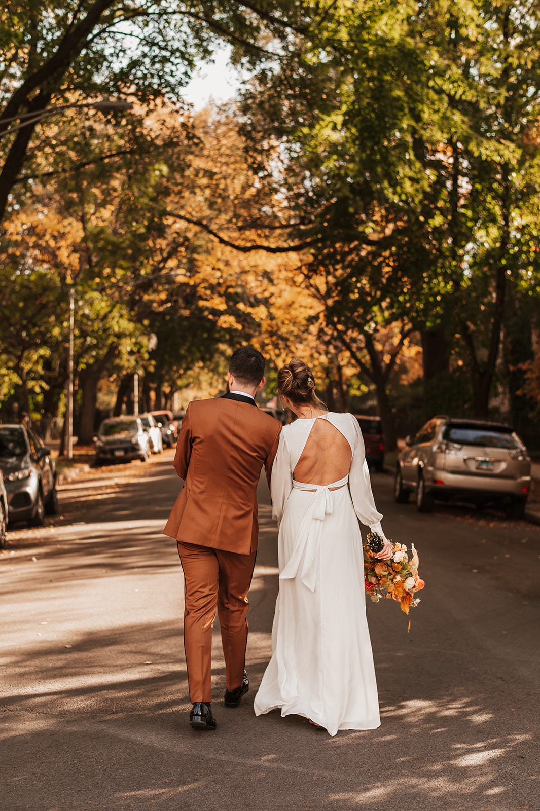 open back wedding dress