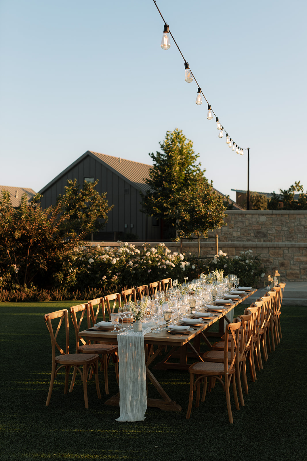 banquet table style for wedding reception