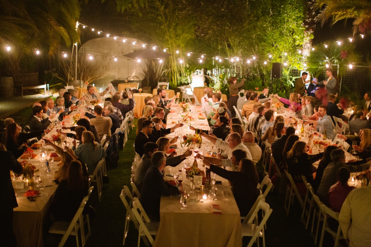 reception string lights