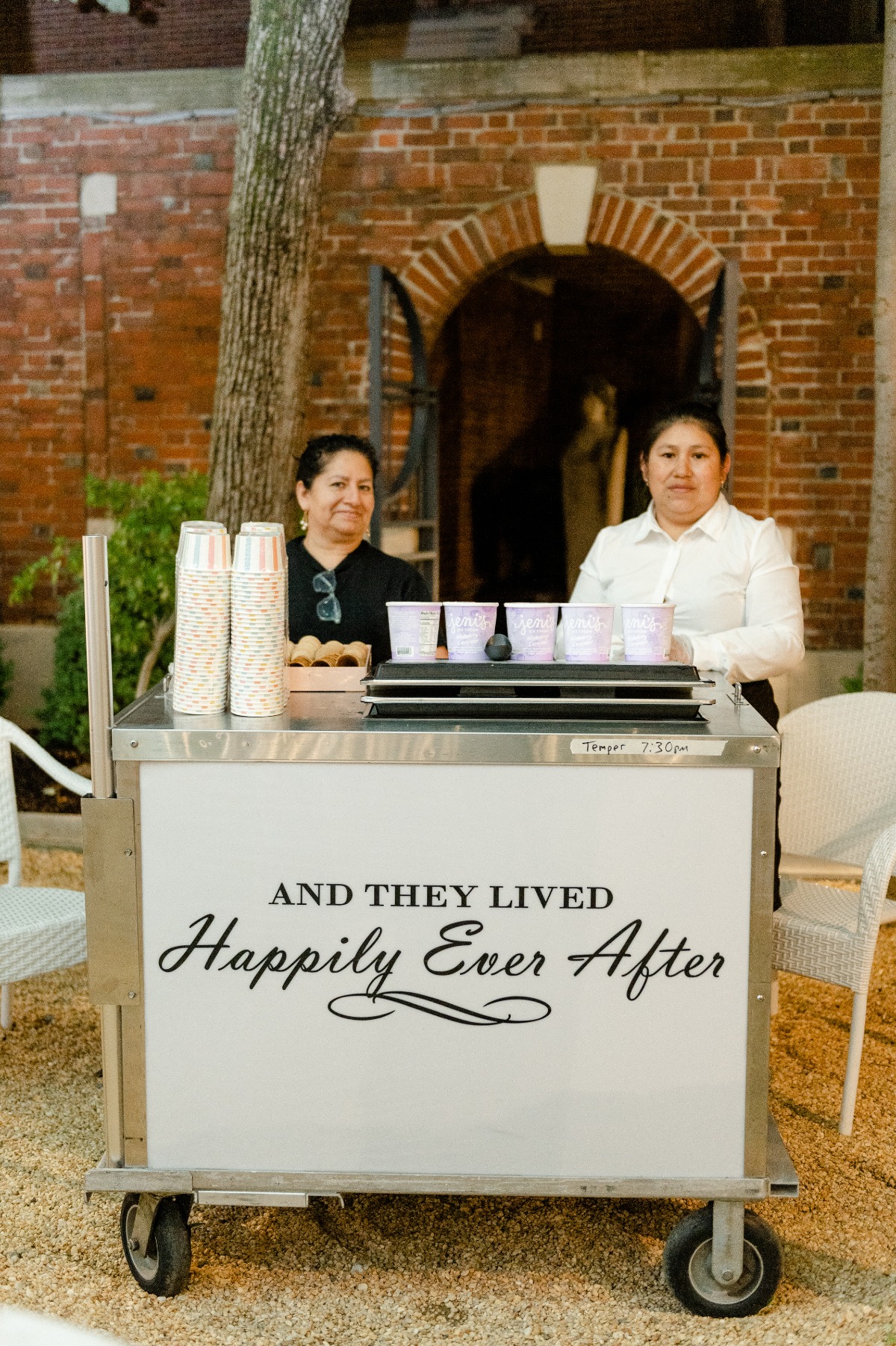 wedding dessert carts