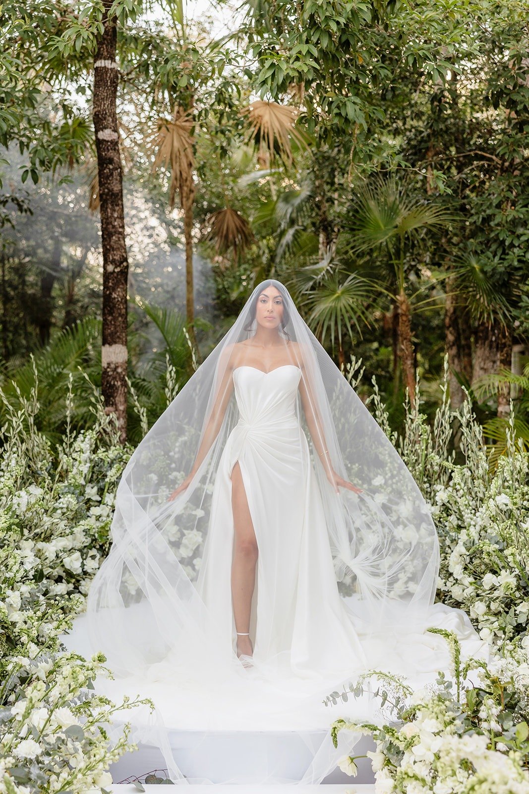 Dramatic and ethereal Anna gown by designer Galia Lahav