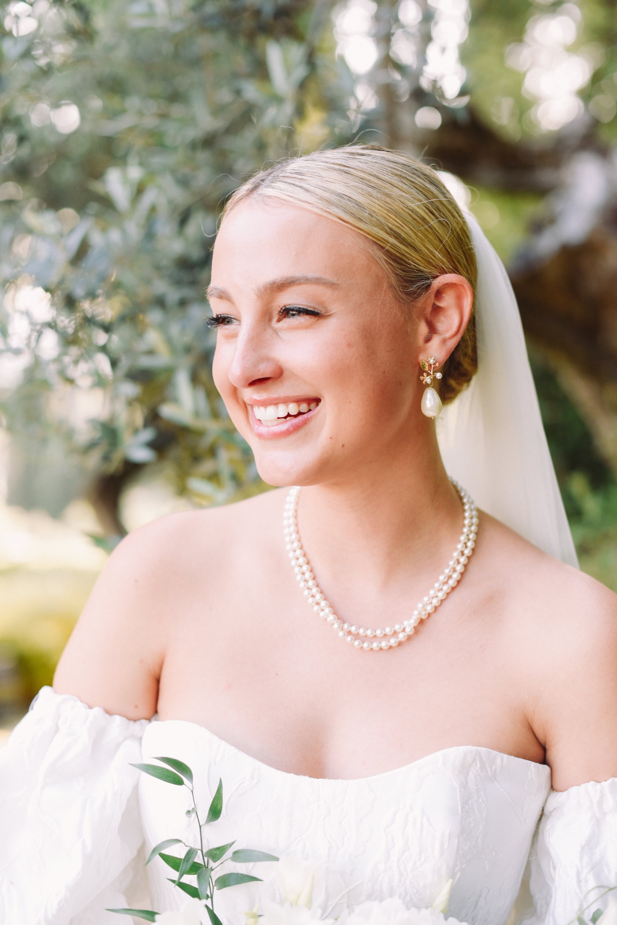 pearl bridal accessories