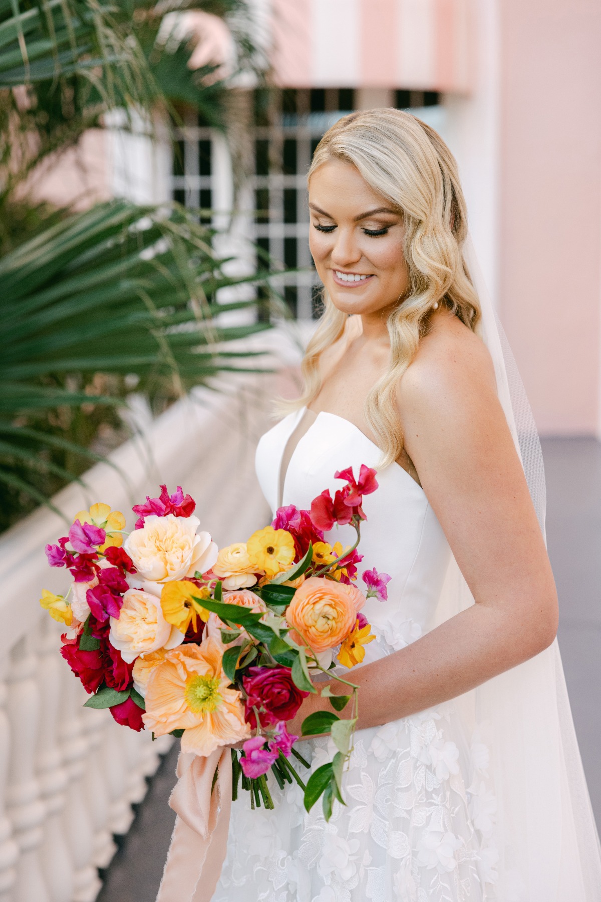 tropical bridal bouquet