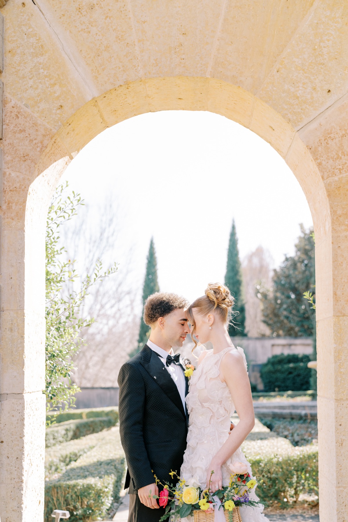 Modern wedding fashion for timeless and elegant couples