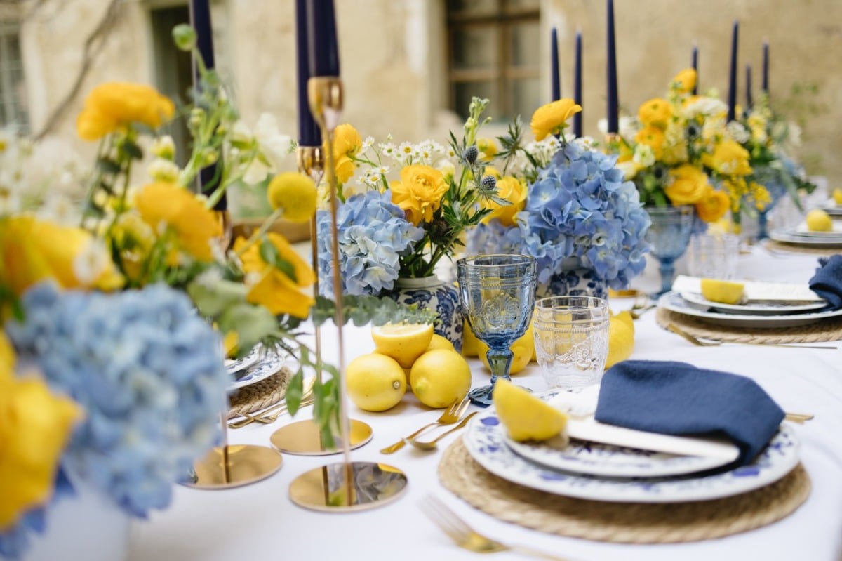 citrus centerpieces