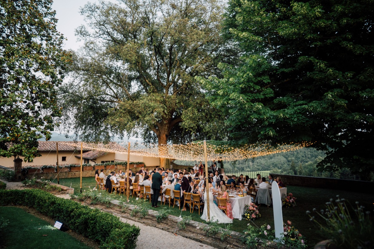 string light canopy