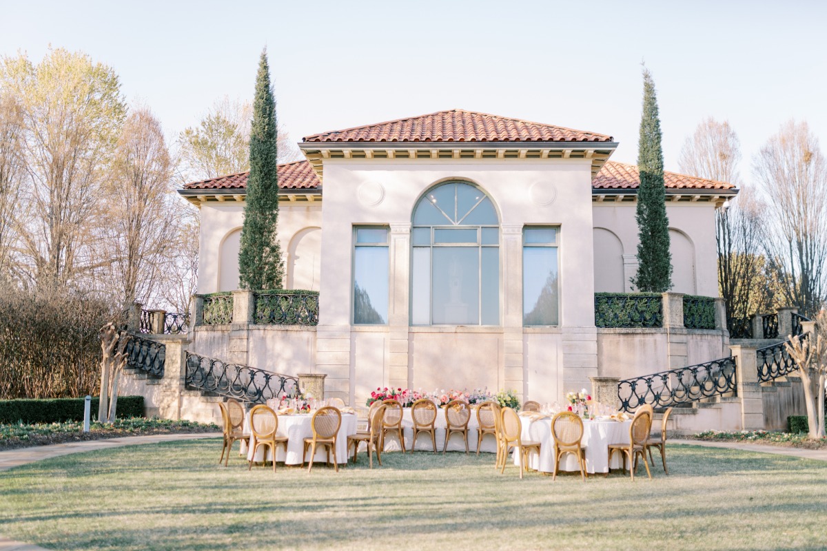 Italian and European inspired wedding venues in USA