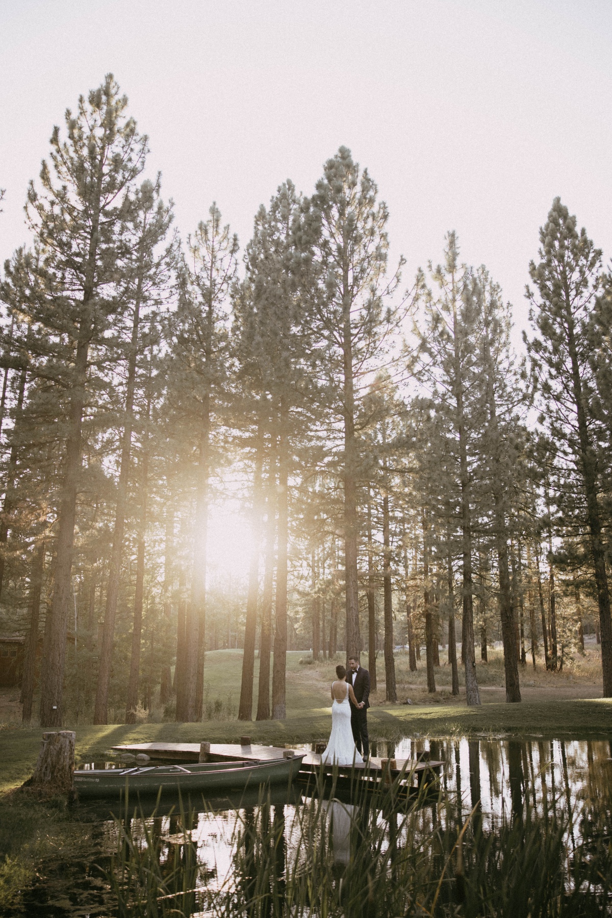 woods wedding photography ideas