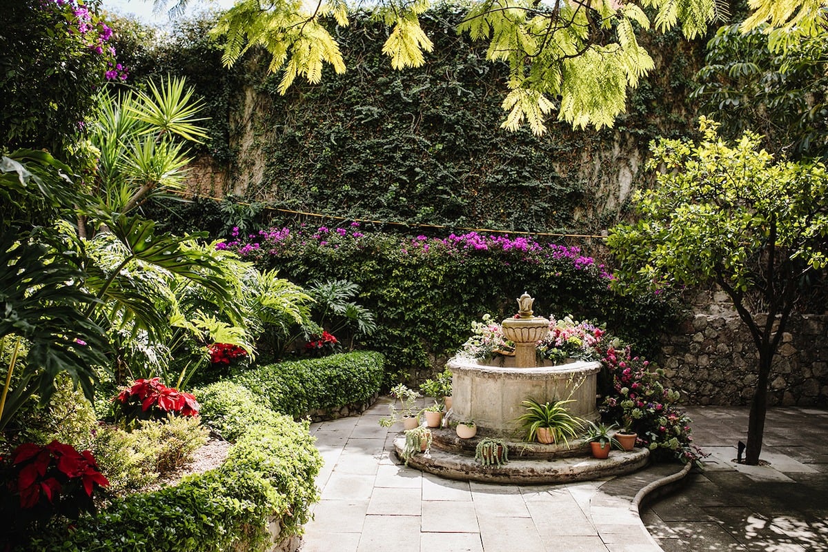 garden wedding venue in san miguel mexico