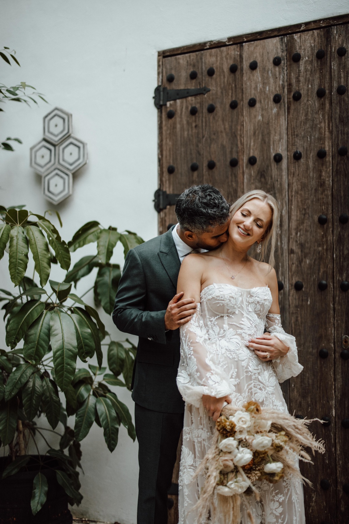 Romantic and intimate wedding in Tulum Mexico 