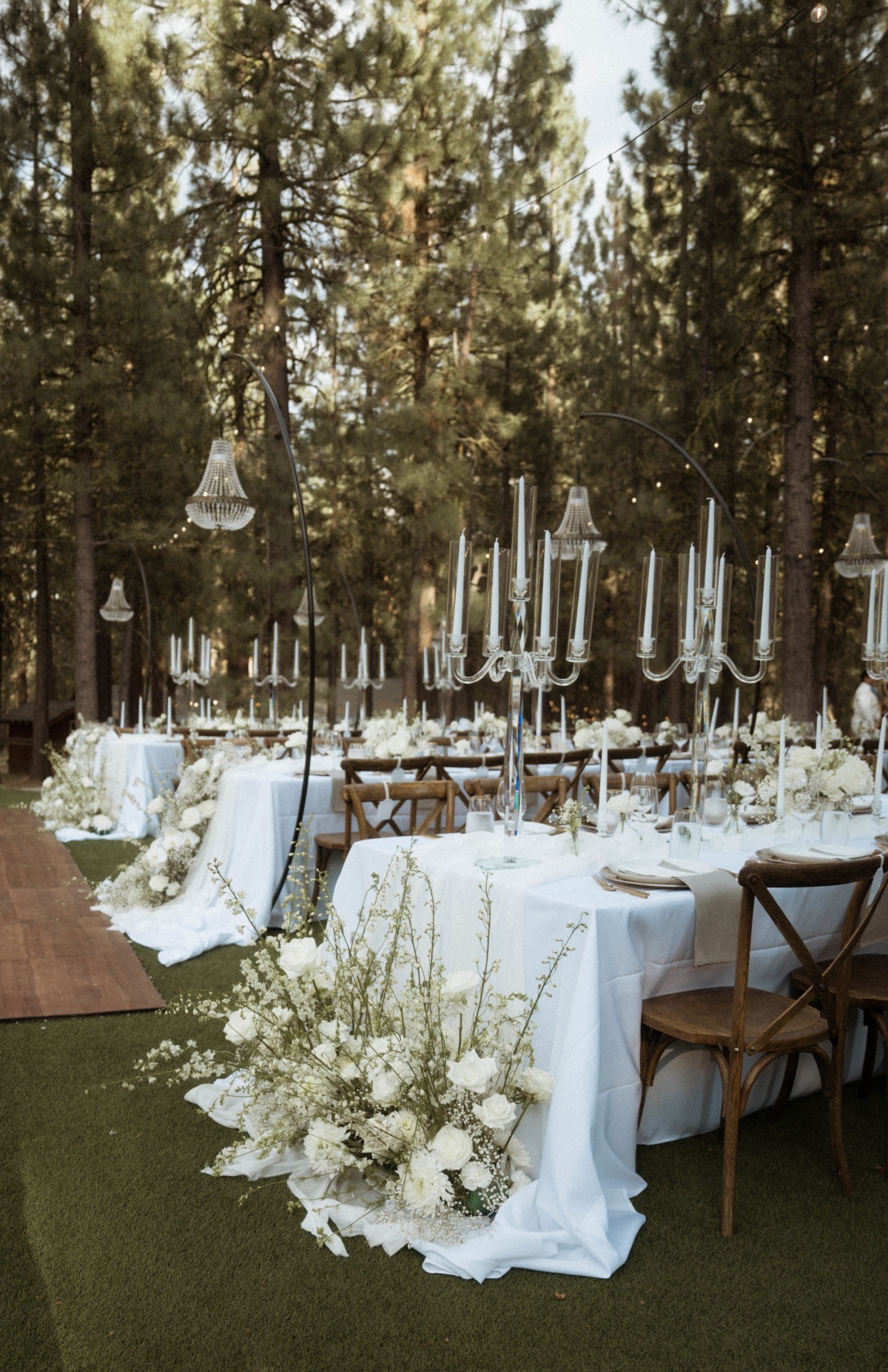 modern forest wedding inspiration