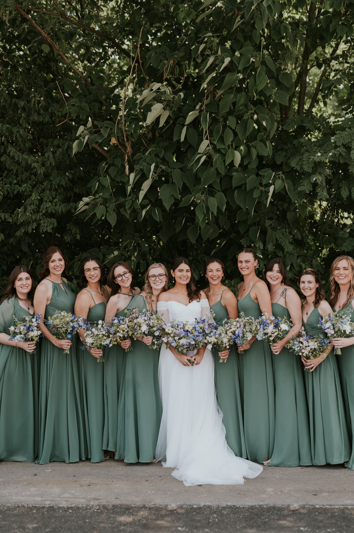 sage green bridesmaid dresses